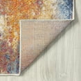 thumbnail image 5 of Chelsea Contemporary Abstract 5'3'' x 7'3'' Multicolor Polypropylene Indoor Area Rug, 5' x 7', 5 of 6