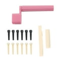 thumbnail image 1 of Guitar Bridge Pins, Guitar Upper Nut,  ABS Material Fine Workmanship For Professional Guitarists Amateur Guitarists Guitar Practice And Performance, 1 of 8