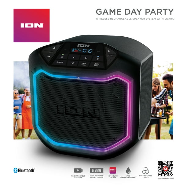 Ion Party Speaker Best Buy Ion Audio Game Day Party Wireless Rechargeable Bluetooth-enabled