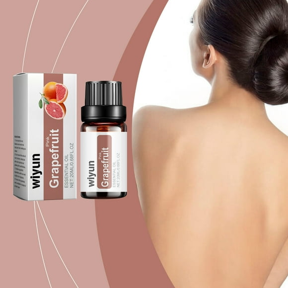 Summer Savings! Gspmoly Essential Oils, Grapefruit Body Massage Oil Moisturizing Essences 20Ml Aromatherapy Oils