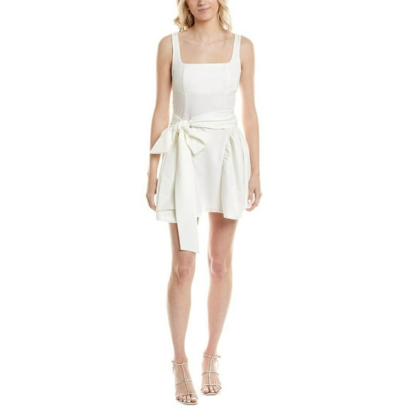 ESTELLINA womens  Mini Dress, m, White