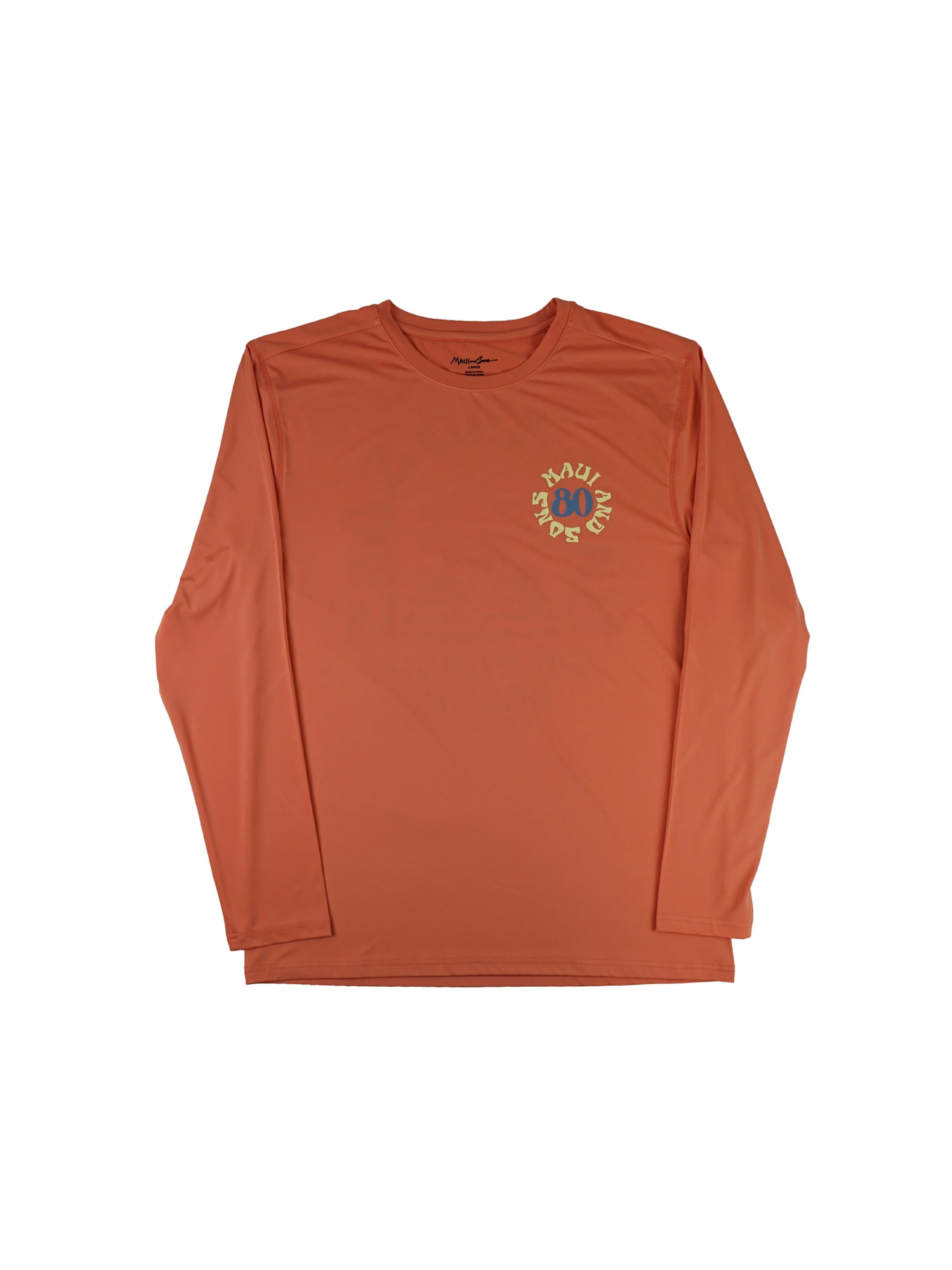 Maui and Sons Cali Grown Canyon Long Sleeve Sun Shirt for Men Made With 50+ UPF Protection Moisture Wicking Fabric Designed for Everyday Comfort