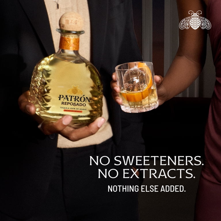 Patron Reposado Tequila, 40% ABV - 750 mL Bottle - Walmart.com