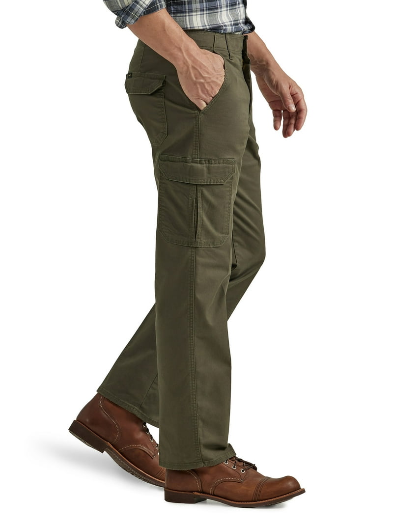 Lee Men's Extreme Comfort Straight Fit Cargo Pants with Stretch