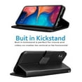 thumbnail image 2 of Wallet Card Case for Samsung Galaxy A53 5G PU Leather Wallet Case Cover [Stand Feature] with Wrist Strap and [6-Slots] ID&Credit Cards Pocket for Samsung Galaxy A53 5G, Black, 2 of 5