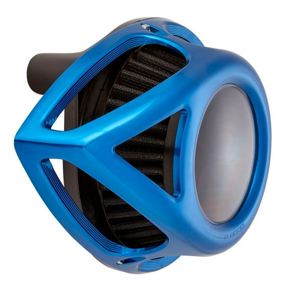 Arlen Ness Clear Tear Blue Air Cleaner (18-903)