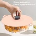 thumbnail image 3 of Set Of 5 Food Savers Lid Microwaves Safe Nonslip Kitchen Storage Bowl Pot Covers, 3 of 13