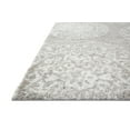 thumbnail image 3 of Loloi Bliss Shag Grey / White 5'-3" x 7'-6" Area Rug, 3 of 6