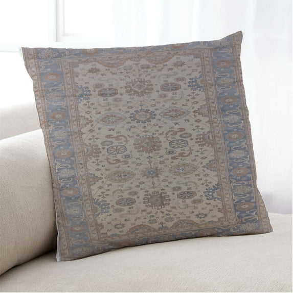 Ahgly Company Indoor Square Mid-Century Modern Throw Pillow, 18 inch by 18 inch