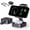 Black, variant on 3-in-1 Foldable Magnetic Wireless Charging Station Compatible for Iphone 17/16/15/14/13/12, Apple Watch & Airpods - Modern Square Design,Black