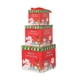 thumbnail image 1 of Cateissary Cajas de regalo de Navidad para niños, 3 uds., cajas de papel para exteriores, organizadores de dulces, regalos de Chocolate, nuevo Kits de decoración para fiestas Rojo L, 1 of 6