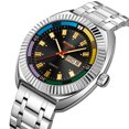 thumbnail image 6 of SKMEI Watch for Men, Round Quartz Watch with Date Display, Stainless Steel Band, 6 of 6
