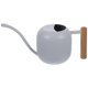 thumbnail image 2 of Stainless Steel Watering Can with Wooden Handle and Long Spout for Indoor Plants Ergonomic Small Garden Kettle for Houseplants, 2 of 5