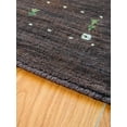 thumbnail image 3 of Rugsotic Carpets Handmade Rugs Hand Knotted Loom Rectangle 9'x12' Brown Wool for Indoor Use, 3 of 5