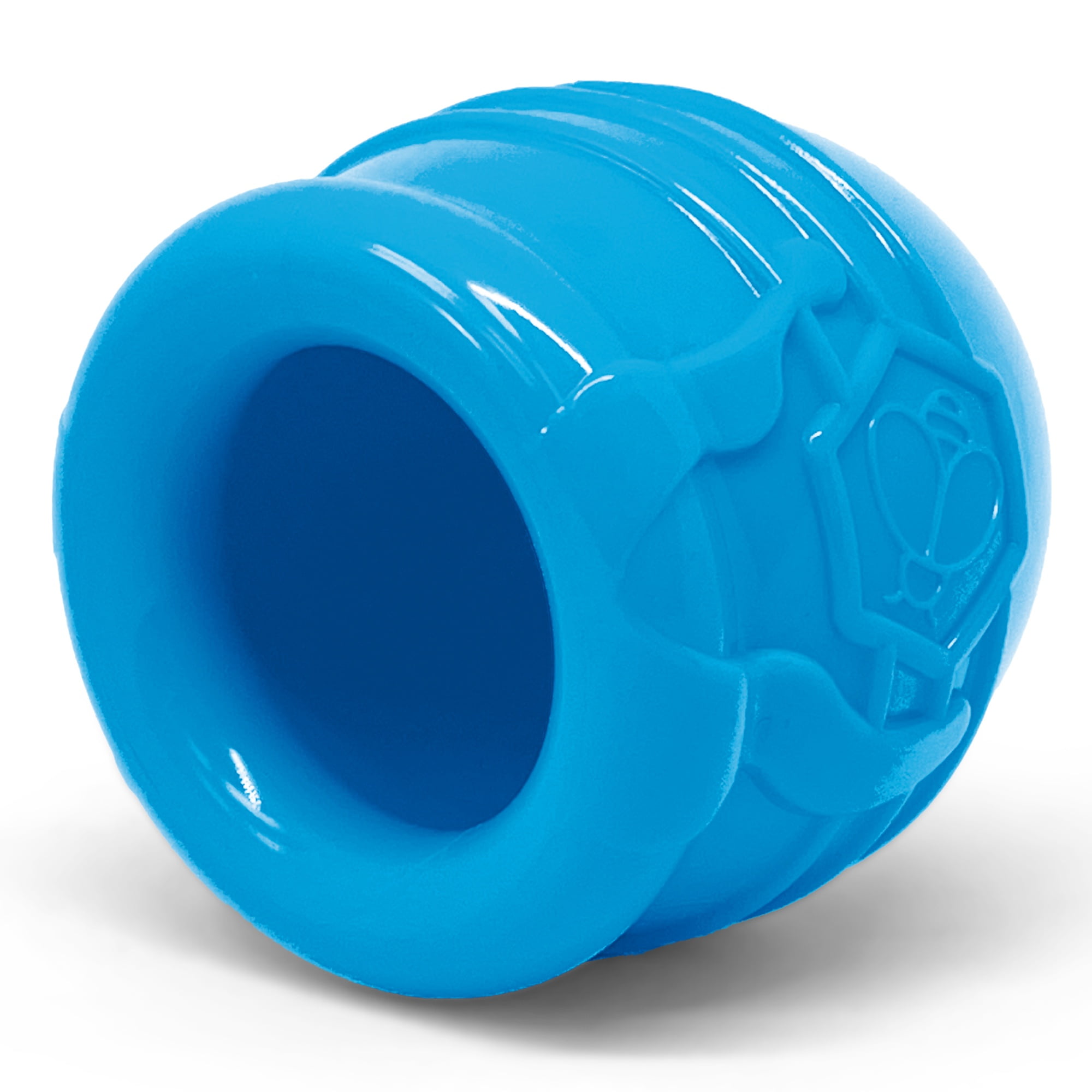 SodaPup Durable PUP-X Honey Pot Rubber eCupTreat Dispenser and Enrichment Toy, XL, Blue