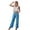 Light Blue, variant on Women's Polka Dot Pants, Loose Fit Wide Leg Casual Trousers, Mid Rise Non Stretch Denim Pants for Women, Beach Vacation Outfits, Daily Wear and Relaxed Style-Beige