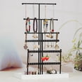 thumbnail image 6 of Jewelry Stand 6 Layer Detachable Desktop Makeup Stud Earrings Ring Bracelet Necklace Storage Display Rack, 6 of 12