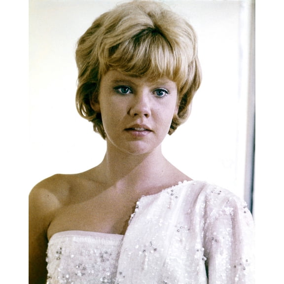 Hayley Mills Teenage Portrait In Elegant Gown 24X36 Classic Hollywood Poster