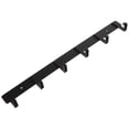 thumbnail image 1 of Perchero de pared portátil, estante de almacenamiento de pared, sin perforaciones, con 6 ganchos, 1 of 6