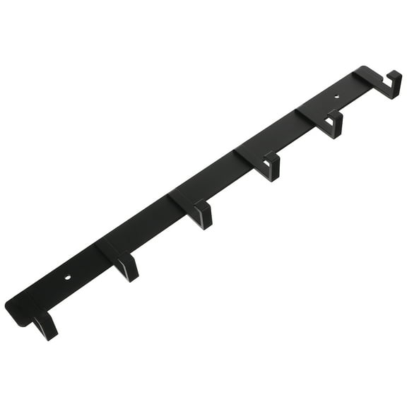 TAILTOSS entryway wall hooks black 1Pack 14.96*1.77*1.06in