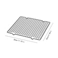 thumbnail image 4 of Wire Cooling Rack, Baking Cooling Rack, Cooling Rack, Wire Baking Rack, 18X10 In, Open Mesh, Baking Rack for Oven Cooking, Wire Rack for Cooking, Wire Cooking Rack, Silver, 1 Pc,, 4 of 8