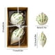 thumbnail image 2 of Ornamentos de Vidrio Brillante, Bolas Colgantes para Árbol y Ventana, Decoración Festiva de Navidad, 2 Paquetes de Orbes de Estrella, Ornaments de Cristal de Cristal, Adornos Navideños de, 2 of 9