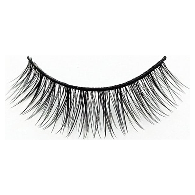 Houderco 10 Pares De Pestañas Falsas Negras Simples Y Naturales Para Uso Personal Y