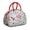 Red-5, variant on Tiki Garden Lunch Tote - Polynesian Tribal Flowers, Reusable Insulated Bag for Themed Parties