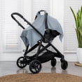 thumbnail image 2 of Cubierta para silla de auto para bebé Comfy Cubs, ligera, mezcla de bambú, 2 of 6