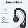 thumbnail image 4 of J6 Auriculares inalámbricos BT Auriculares de música de negocios de un solo oído BT5.1, 4 of 7