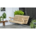 thumbnail image 6 of Hershy Way Amish-Made Cypress Hanging Porch Swing USA Made 5 Foot, 6 of 6