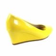 thumbnail image 2 of Doris-12 Women's Open Peep Toe Patent Wedge Heel Shoes, 2 of 2