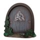 thumbnail image 2 of Fiudx Puerta de Jardín En Miniatura, Diseño de Cuento de Hadas, Construcción de Madera Duradera, Decoración de Exteriores, Jardín, Patio o Sala de Estar, 1 Adorno para Puerta, Moldura Hueca para Vent, 2 of 2