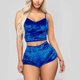 thumbnail image 2 of Women Summer Sexy Nightwear V-neck Lingerie Suspender Sleepwear Underwear Crop Tops Shorts Pajamas Set Solid Ladies Nightgown, 2 of 4