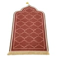 thumbnail image 1 of Elegant Prayer Rug Non Slip Worship Carpet Prayer Mat Area Rug Doormat Floor Mat red, 1 of 9