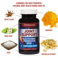 thumbnail image 3 of Phi Naturals Joint Support Supplement with Glucosamine, Chondroitin, MSM, Devil's Claw, Turmeric, Boswellia Capsules, 3 of 4