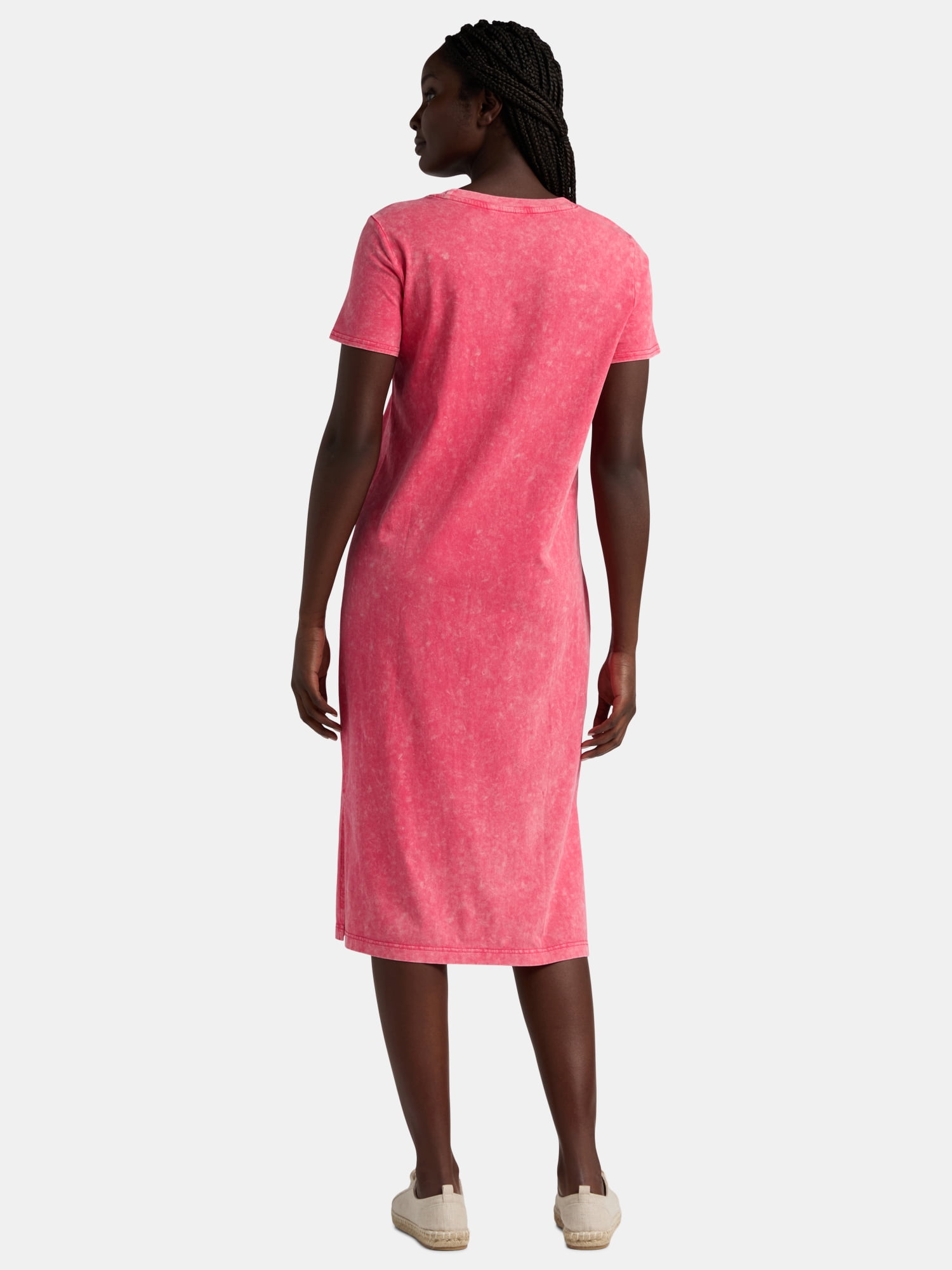 lady cotton dress T-SHIRT Mサイズ 142857 Cotton T-shirt Dress - Black - Ladies | H&M US