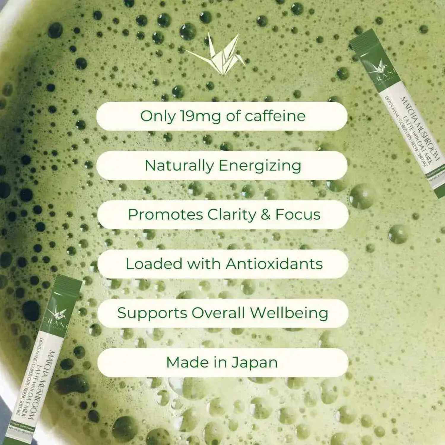 Matcha Mushroom Latte