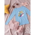 thumbnail image 3 of Kids In A Rainbow Traind Long Sleeve Toddler -Image by Shutterstock,  2 Toddler, 3 of 4