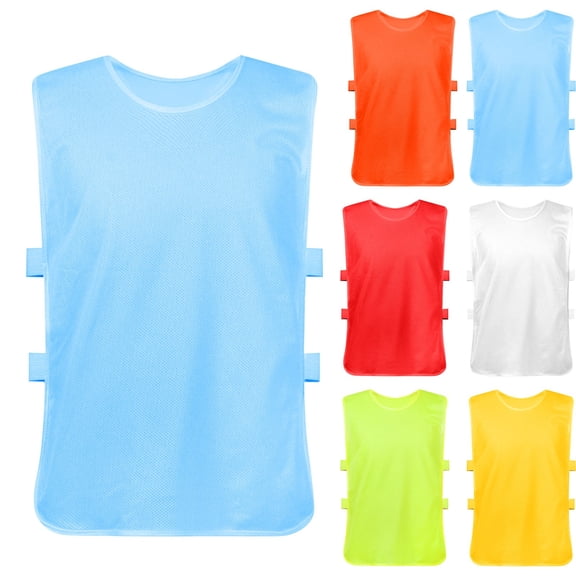 Cowsor Boys Girls Solid Color Mesh Tank Top Crewneck Basic Layering Tee Breathable Summer Innerwear for 2-16 Years Old