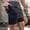 Black, variant on Men's 2 in 1 Running Shorts Quick Dry Athletic Shorts with Liner, Workout Shorts with Zip Pockets and Towel Loop