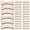 Khaki, variant on LOLIPPYY 100pcs Wooden Dog Bone Cutouts for Crafting, Home Decor, Party Decorations, Unfinished Wood Ornaments for Projects