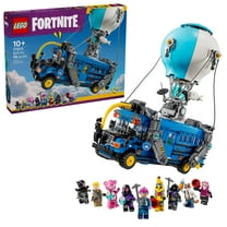 LEGO Fortnite Battle Bus Building Toy - Collectible Fortnite Toy for Kids, Boys & Girls, Ages 10 - Pretend Play Set with 9 Minifigures from Video Game - Gift for Christmas - 77073