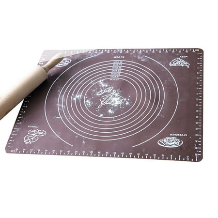 

ABIDE Baking Kneading Mat Dough Flour Paste Non-stick Silicone mat dough rolling mat Rolling Kneading Pad Baking Tool