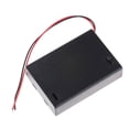 thumbnail image 6 of 2x 3-AA Slots Battery 4.5V Compartment Case Holder Plastic ON/OFF Switch + Cover, 6 of 12