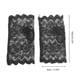 thumbnail image 3 of Guantes sin dedos de bloqueador solar para mujer, 1 par, delgados, ideales para conducir, color negro, Unique Bargains, 3 of 5