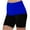Blue, variant on Patlollav Pants Stretch Sports Shorts for Women'S High Waist Summer Striped Printed Bottoms Beach Shorts