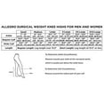 thumbnail image 2 of Allegro 20-30 mmHg Surgical 200/201 Knee High Compression Stockings - Unisex, Closed Toe, Knee High Support Stockings, 2 of 5