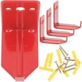 thumbnail image 4 of UPOUART 4Pcs Red Fire Extinguisher Wall Holder Brackets Sturdy Easy Install for Home Use, 4 of 8