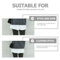 thumbnail image 3 of Dytern Winter,Layering Fake Lower Sweep Skirt Shirt Extender Sweater Half Length Skirt, 3 of 10